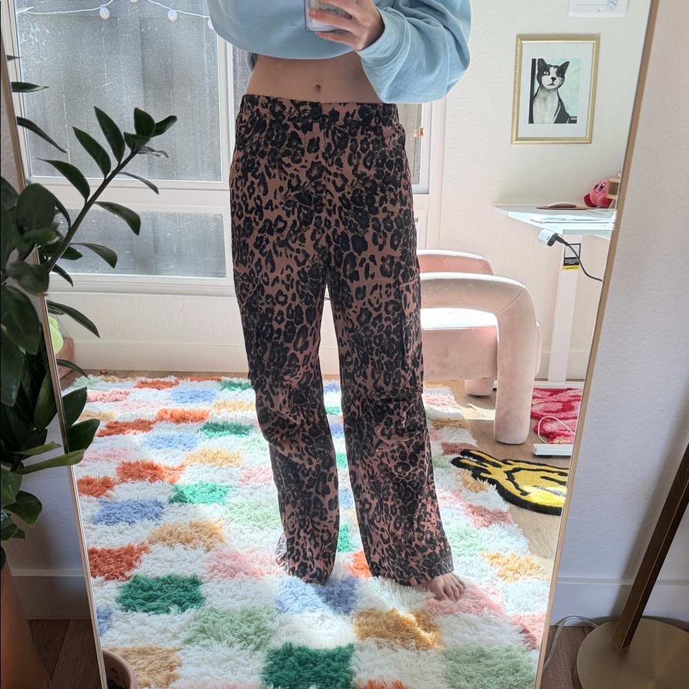 Leopard Print Pants